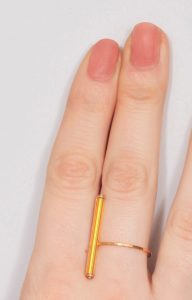 Neon Lemon ring