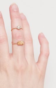 Articulated plain ring