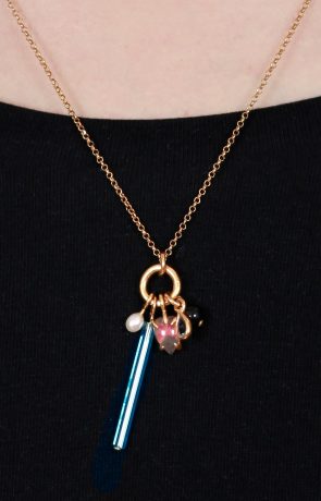 Blue Charms necklace