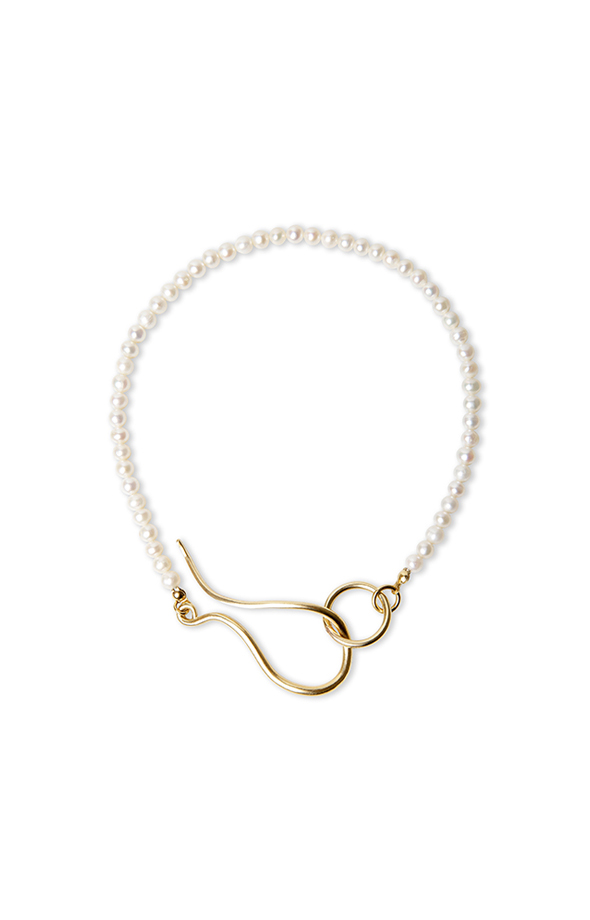 Pearl choker with original clasp