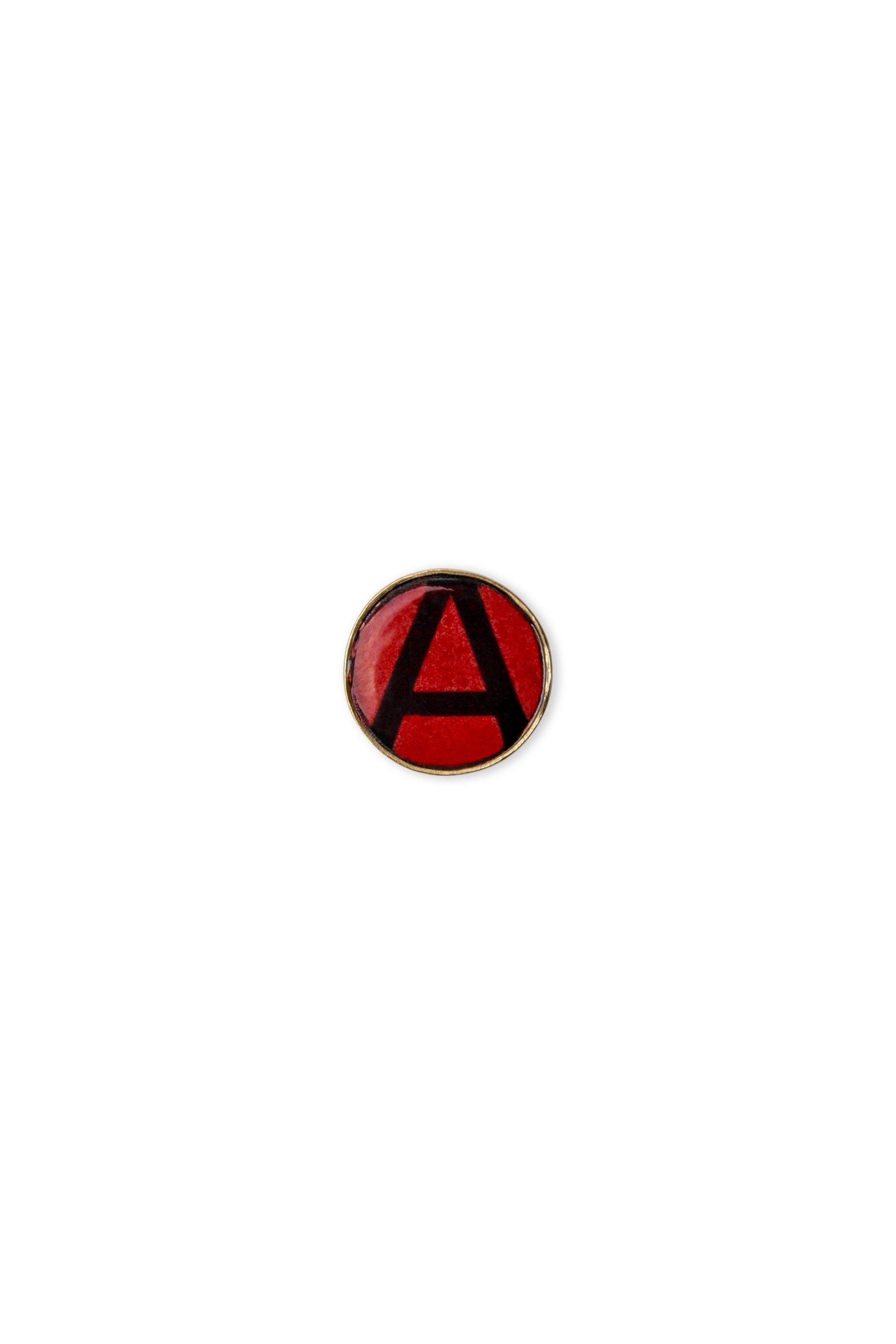 brooch pin jewelry letter A brooch pin jewelry letter A