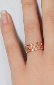 ART IS NOT A CRIME Ring