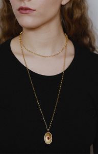 Scapular necklace