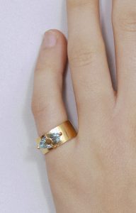 Santa Lucia blue ring