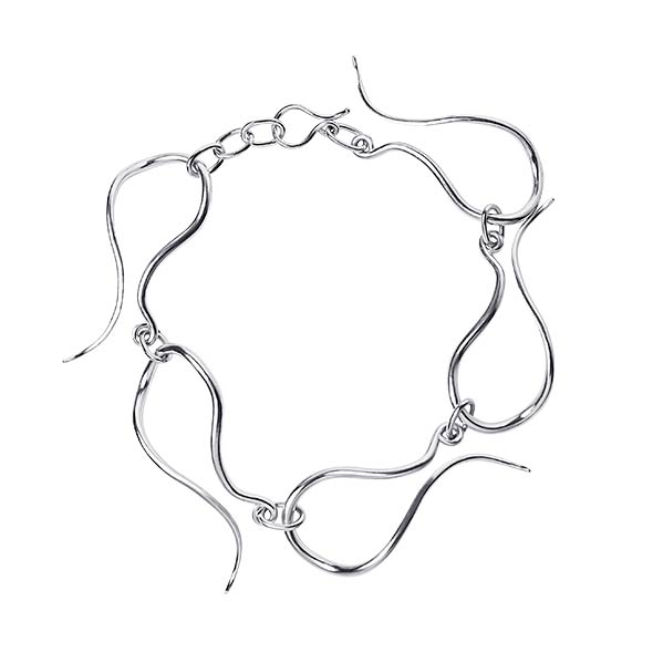 Root Necklace Silver