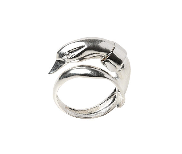 Cisne Silver Ring