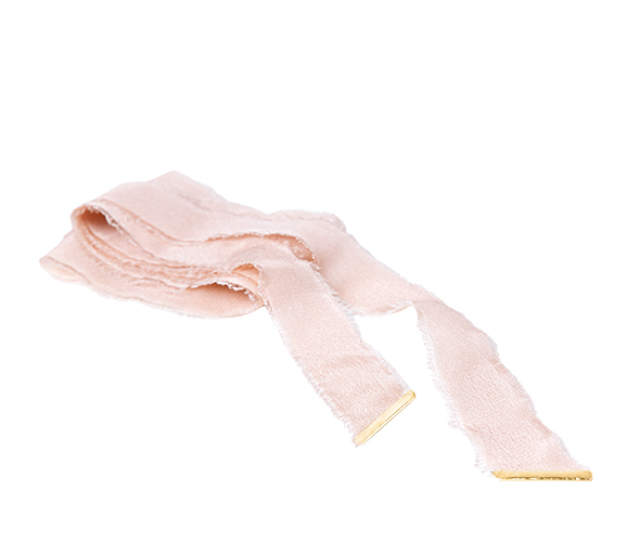 Pale Pink Silk Ribbon