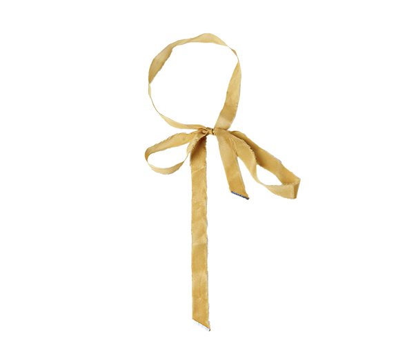 Saffron Silk Ribbon