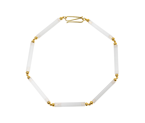 Frosted White Own Necklace