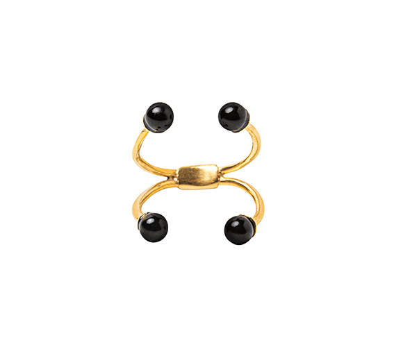Piercing Ring Black